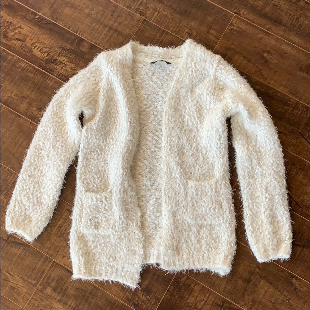 A soft dressy sweater